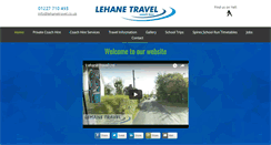 Desktop Screenshot of lehanetravel.co.uk